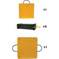 8-Piece CribLok Composite Cribbing System Kit Mukwa Safety Services