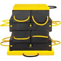 10-Piece CribLok Composite Cribbing System Kit Mukwa Safety Services