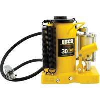 Cric-bouteille de s&eacute;rie Pro, 30 tonnes, Air comprim&eacute;/hydraulique, 20" Hauteur &eacute;lev&eacute;e Mukwa Safety Services
