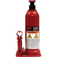 Cric &agrave; bouteille hydraulique professionnel, 5 tonne(s), 18-7/8" Hauteur &eacute;lev&eacute;e Mukwa Safety Services