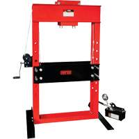 Presse pour atelier op&eacute;r&eacute;e par une pompe/hydraulique &agrave; air, Capacit&eacute; 50 tonnes Mukwa Safety Services