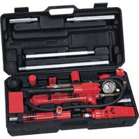 Trousse de r&eacute;paration collision/entretien de capacit&eacute; 4 tonnes avec adaptateurs en fonte Mukwa Safety Services