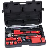Trousse de r&eacute;paration collision/entretien de capacit&eacute; 10 tonnes avec adaptateurs en fonte Mukwa Safety Services