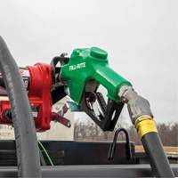 Green Automatic Diesel Spout Nozzle Mukwa Safety Services