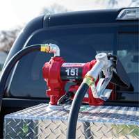 12V DC Fuel Transfer Pump with Nozzle Mukwa Safety Services