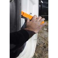 Jeu d'assortiment de 5 cales en nylon orange fluo Mukwa Safety Services
