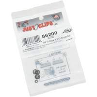 Jeu de clips et joints toriques de 1/4 po Mukwa Safety Services