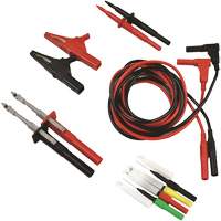 Ensemble de fils d'essai automobile Pro avec sondes d'essai de premi&egrave;re qualit&eacute; Mukwa Safety Services