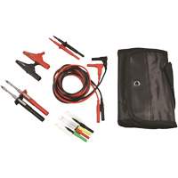 Ensemble de fils d'essai automobile Pro avec sondes d'essai de premi&egrave;re qualit&eacute; Mukwa Safety Services