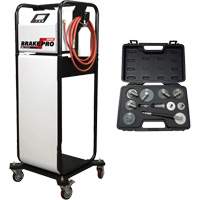 Pompette de purge de frein Brake-Pro &agrave; structure haute avec adaptateurs Mukwa Safety Services