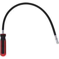 Tournevis flexible extra-long avec adaptateur carr&eacute; 1/4" x hexagonal 1/4" Mukwa Safety Services