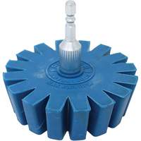 Conical Gear Eraser Wheel with Quick-Connect Arbor Adapter Mukwa Safety Services