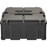 Boîtier pour batteries doubles de groupe 8D Mukwa Safety Services