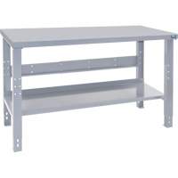 Industrial Duty Workbench, 72" W x 36" D x 34" H, 1000 lbs. Capacity Mukwa Safety Services