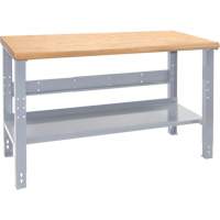 Industrial Duty Workbench, 1000 lbs. Cap., 72" W x 36" D, 34" H Mukwa Safety Services