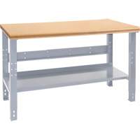 Industrial Duty Workbench, 72" W x 36" D x 34" H, 1000 lbs. Capacity Mukwa Safety Services