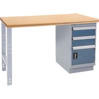 Industrial Duty Workbench, 36" W x 72" D x 34" H, 1000 lbs. Capacity Mukwa Safety Services