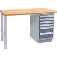 Industrial Duty Workbench, 36" W x 72" D x 34" H, 1000 lbs. Capacity Mukwa Safety Services