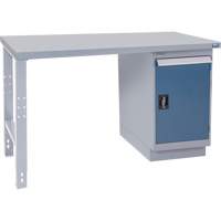 Industrial Duty Workbench, 24" W x 60" D x 34" H, 1000 lbs. Capacity Mukwa Safety Services
