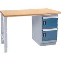 Industrial Duty Workbench, 30" W x 60" D x 34" H, 1000 lbs. Capacity Mukwa Safety Services