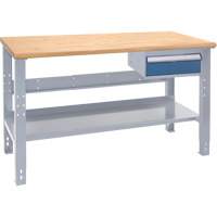 Industrial-Duty Workbench, 1000 lbs Cap., 72" W x 36" D, 34" H Mukwa Safety Services