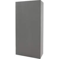 Combination Storage Cabinet, 36" W x 18" D x 72" H, Grey Mukwa Safety Services