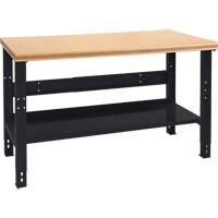 Industrial Modular Workbench, 48" W x 24" D x 1000 lbs. Capacity Mukwa Safety Services