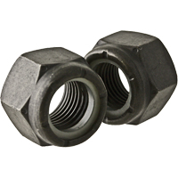 Hex Nut, 5/8" Dia., Black Oxide, Coarse Mukwa Safety Services