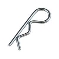 Cotter Pin, 1/16" Dia., 1-5/32" L, Zinc Plated Mukwa Safety Services