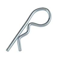 Cotter Pin, 5/32" Dia., 2-15/16" L, Zinc Plated Mukwa Safety Services