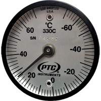Magnetic Surface Thermometer, Contact, Analogue, -56.7-21.1°F (-70-70°C) Mukwa Safety Services