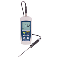 RTD Thermometer with Calibration Certificate, Contact, Digital, -148-572°F (-100-300°C) Mukwa Safety Services
