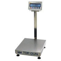 Top Gun Electronic Platform Scales, 18" L x 12" W, 150 lbs. Capacity Mukwa Safety Services