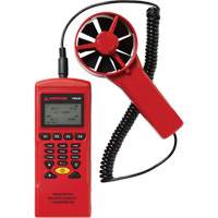 An&eacute;mom&egrave;tre TMA40-A, Enregistrement des donn&eacute;es, Gamme de v&eacute;locit&eacute; d'air de 0,4 - 32 m/sec Mukwa Safety Services