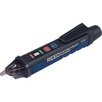 Non-Contact Voltage and Magnetic Field Detector, 24 VAC - 100 VAC/90 VAC - 1000 VAC, Light & Sound Alert Mukwa Safety Services
