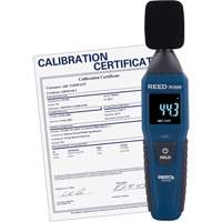 Sonom&egrave;tre Bluetooth Smart Series avec certificat de calibration, Gamme de mesure 30 - 130 dB Mukwa Safety Services
