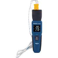 Bluetooth Smart Series Thermocouple Thermometer, Contact, Digital, -328-2501°F (-200-1372°C) Mukwa Safety Services