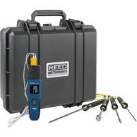 R1640 Smart Series Thermocouple Thermometer with Type-K Thermocouple Probes, Contact, Digital, 32-122°F (0-50°C) Mukwa Safety Services