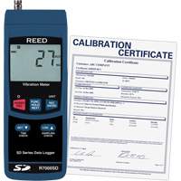 Data Logging Vibration Meter with Calibration Certificate, 10% - 85% RH, 32°- 122° F ( 0° - 50° C ) Mukwa Safety Services