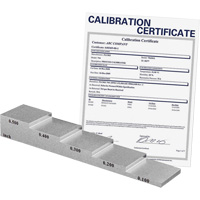 Bloc d'&eacute;talonnage de 5 &eacute;paisseurs avec certificat de calibration Mukwa Safety Services