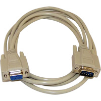 RS232 IBM 9P Male-to-Female Cable Mukwa Safety Services