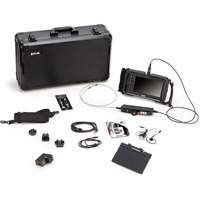 Videoscope Kit with 2-Way Articulation 4.5 mm × 1 m Long Camera Probe, 7" Display, 1024 x 600 pixels Mukwa Safety Services