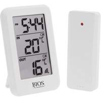 Wireless Indoor/Outdoor Thermometer, Non-Contact, Digital, -40-158°F (-40-70°C) Mukwa Safety Services