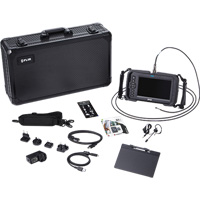 Ensemble de vid&eacute;oscope haute performance avec cam&eacute;ra HD double & longue sonde, 1280" lo x 720" la Affichage, 1024 x 600 pixels, 4,9 mm (0,19") T&ecirc;te de cam&eacute;ra Mukwa Safety Services