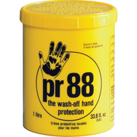 Pr88 Skin Protection Barrier Cream-the Wash-off Hand Protection, Jar, 1000 ml Mukwa Safety Services