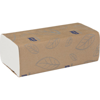 Essuie-mains pli&eacute;s, 2 pli, 9,5" lo x 9,1" la,  /pqt Mukwa Safety Services