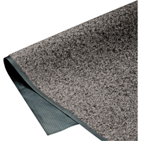 ColorStar Matting, Wiper, 3' x 5' x 3/8", Grey Mukwa Safety Services
