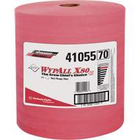 X80 Wipers, Heavy-Duty, 13-2/5" L x 12-1/2" W Mukwa Safety Services