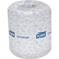 Universal Toilet Paper, 2 Ply, 500 Sheets/Roll, 156.25' Length, White Mukwa Safety Services