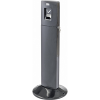 Stations pour fumeurs metropolitan, Sur pied, Acier inoxydable, Capacit&eacute; 1,6 gal. US, Hauteur 42-4/5" Mukwa Safety Services